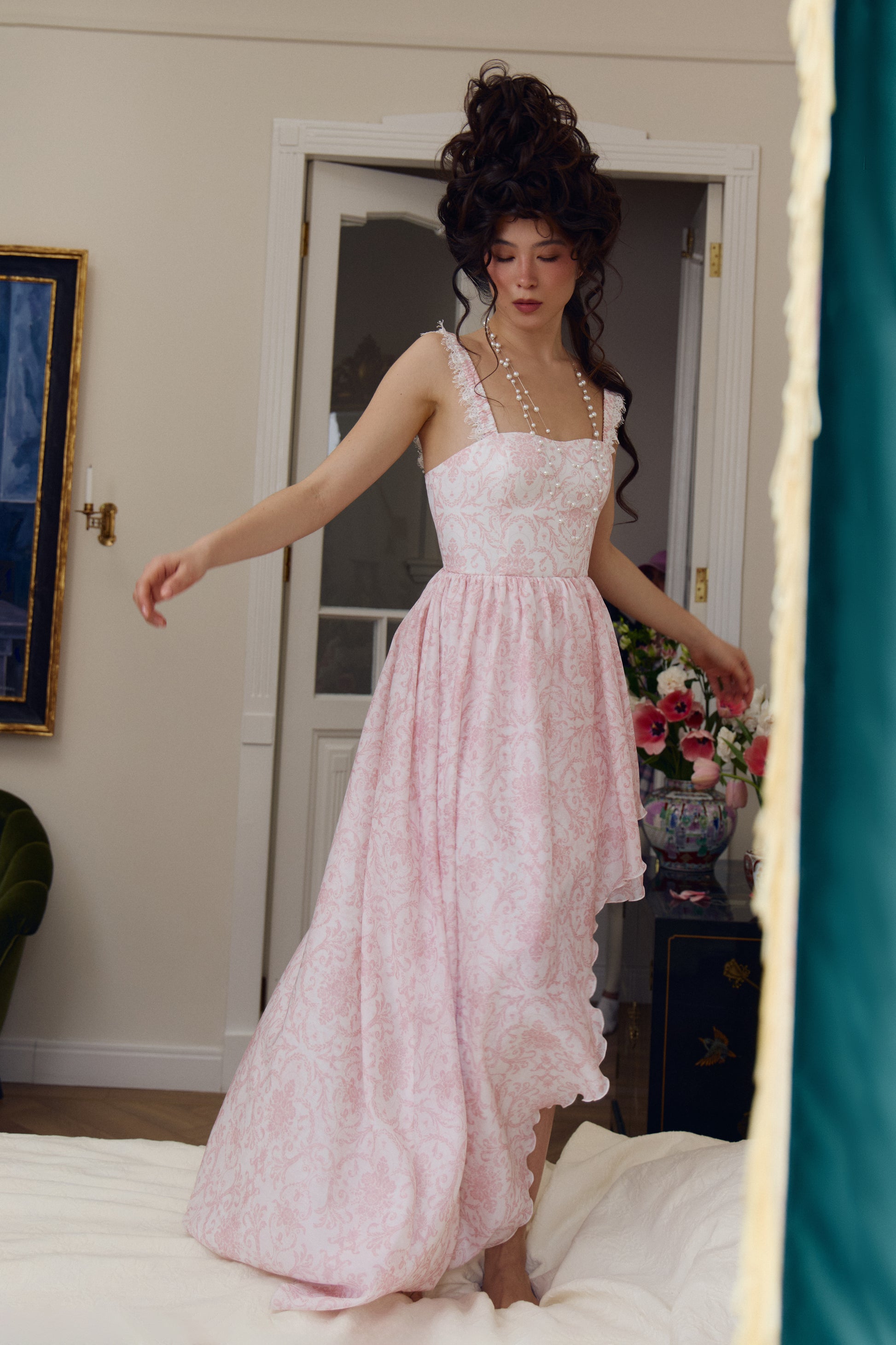Asymmetrical Dress Élisabeth from organza