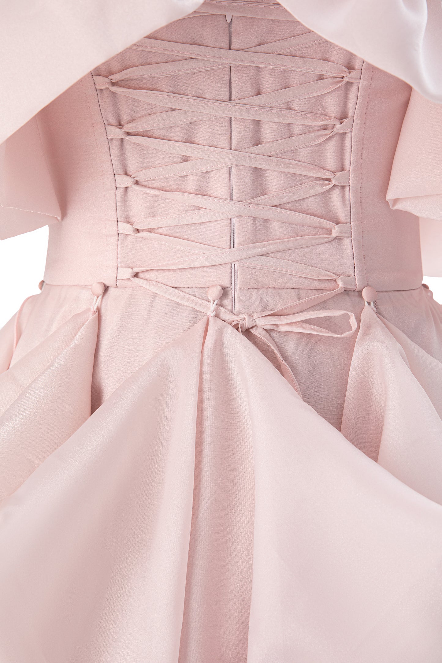 Long organza dress with train Le Bal