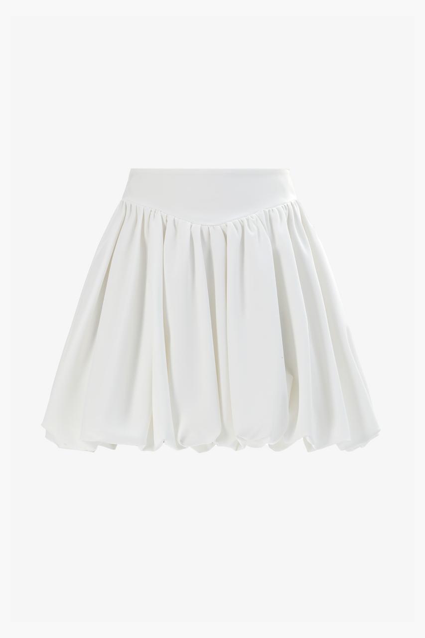 Premium corset and mini skirt outfit